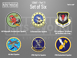 Kitsworld SAV Sticker Set - USAAF - Part 11 